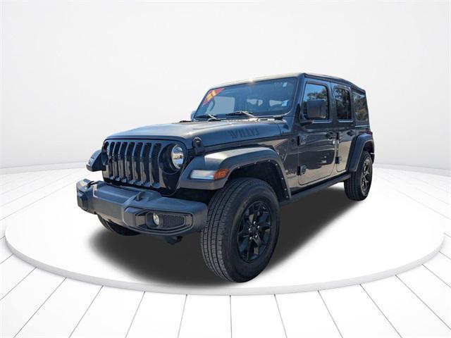 used 2021 Jeep Wrangler Unlimited car, priced at $25,900