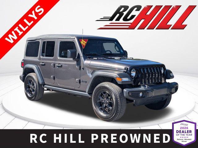 used 2021 Jeep Wrangler Unlimited car, priced at $25,900