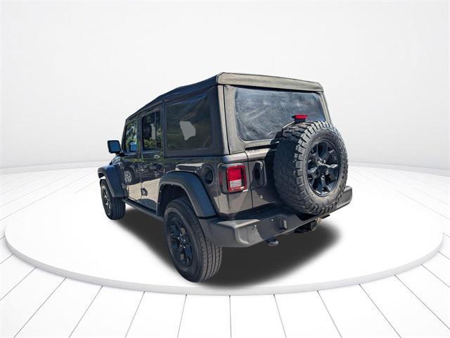 used 2021 Jeep Wrangler Unlimited car, priced at $25,900