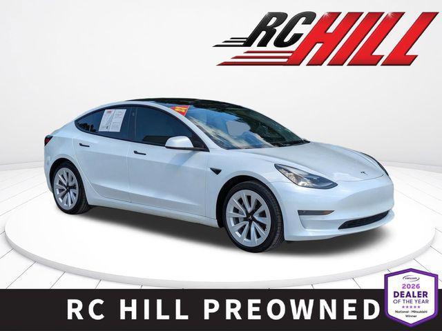 used 2021 Tesla Model 3 car, priced at $17,998
