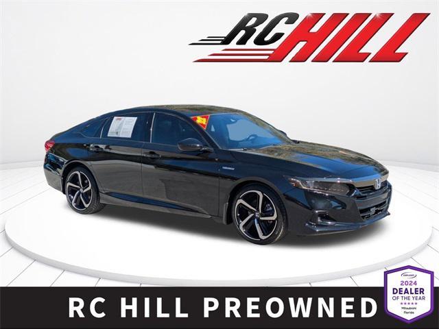 used 2022 Honda Accord Hybrid car, priced at $25,000