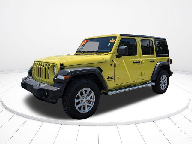 used 2023 Jeep Wrangler car, priced at $27,400