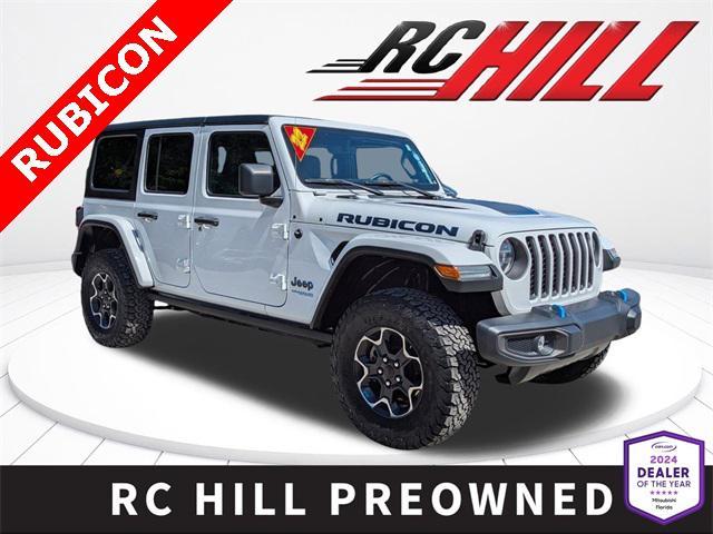 used 2022 Jeep Wrangler Unlimited 4xe car, priced at $31,400
