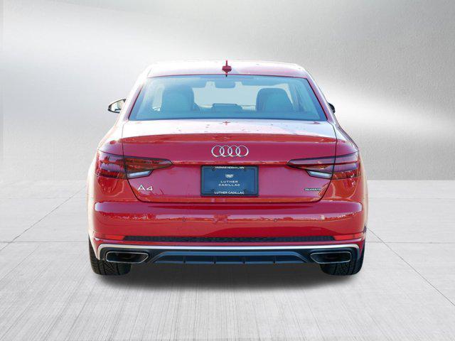 used 2019 Audi A4 car, priced at $15,697