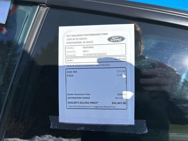 used 2023 Ford Mustang car, priced at $42,897