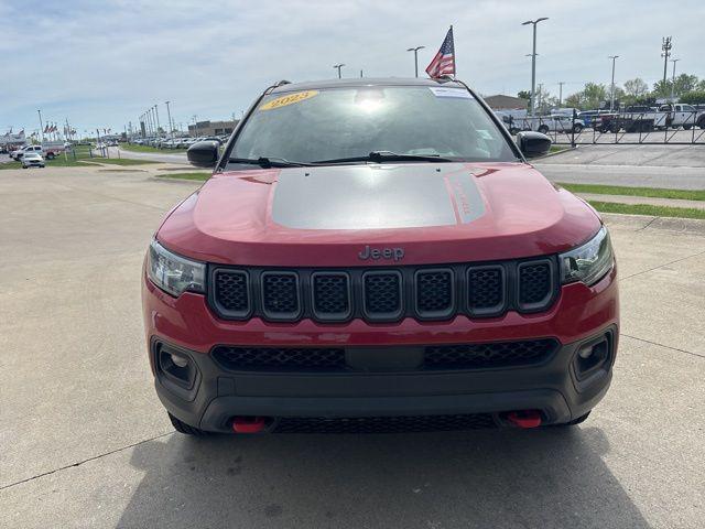 used 2023 Jeep Compass car, priced at $29,371