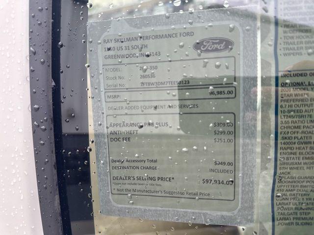 new 2026 Ford F-350 car, priced at $97,384