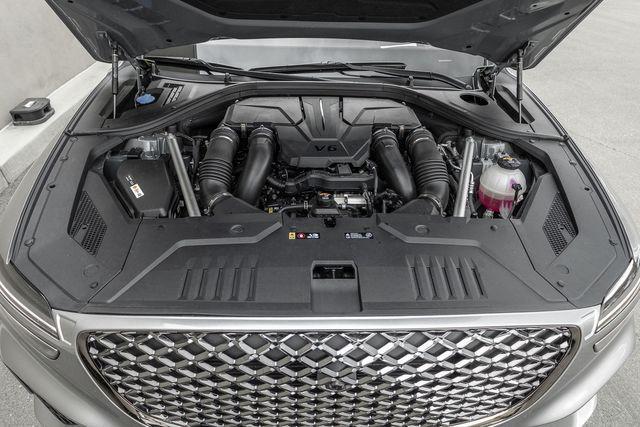 used 2022 Genesis GV70 car, priced at $41,850