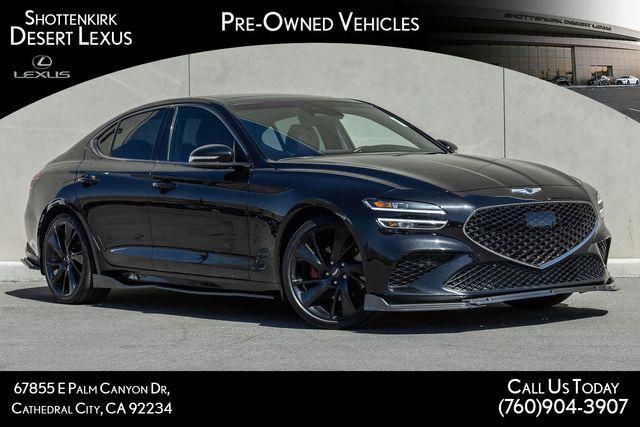 used 2023 Genesis G70 car, priced at $28,999