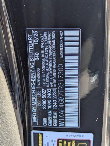 new 2026 Mercedes-Benz C-Class car, priced at $52,185