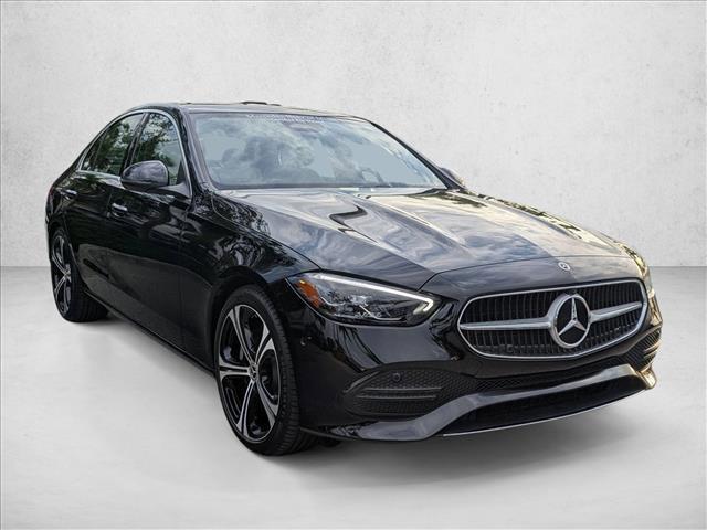 used 2022 Mercedes-Benz C-Class car, priced at $34,989