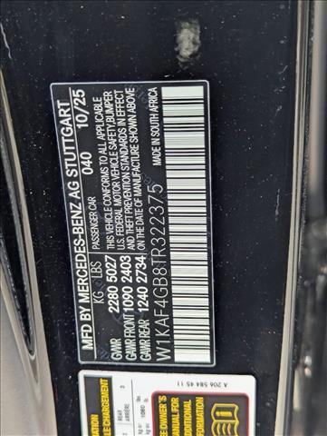 new 2026 Mercedes-Benz C-Class car, priced at $51,535