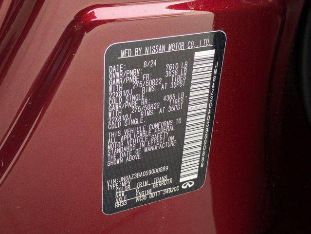 new 2025 INFINITI QX80 car, priced at $94,259