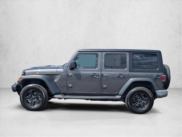 used 2022 Jeep Wrangler Unlimited car, priced at $26,854