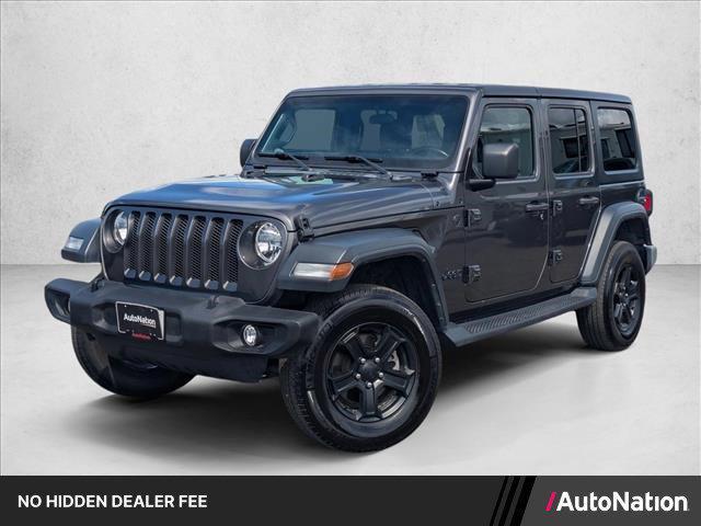 used 2022 Jeep Wrangler Unlimited car, priced at $27,345
