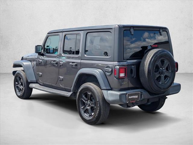 used 2022 Jeep Wrangler Unlimited car, priced at $26,854