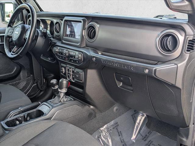 used 2022 Jeep Wrangler Unlimited car, priced at $26,854
