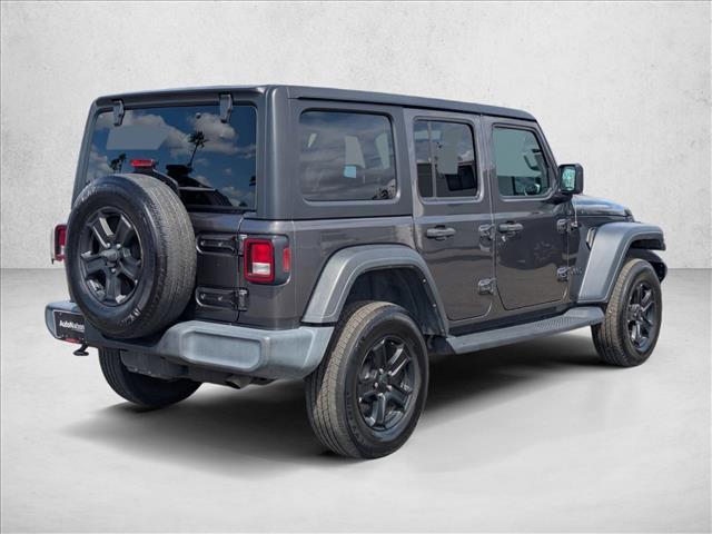 used 2022 Jeep Wrangler Unlimited car, priced at $26,854