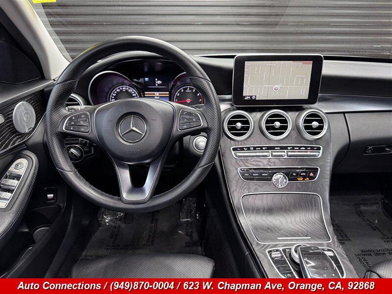 used 2015 Mercedes-Benz C-Class car, priced at $13,897