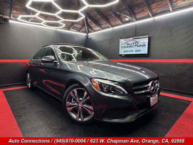 used 2015 Mercedes-Benz C-Class car, priced at $10,497