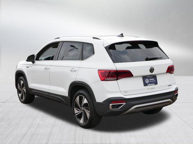 used 2024 Volkswagen Taos car, priced at $25,000