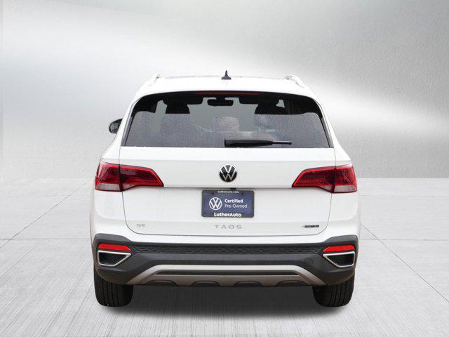 used 2024 Volkswagen Taos car, priced at $25,000