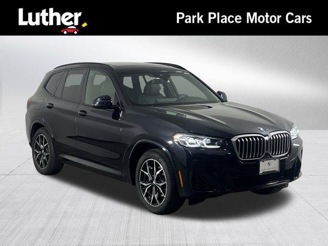 used 2022 BMW X3 car, priced at $35,498