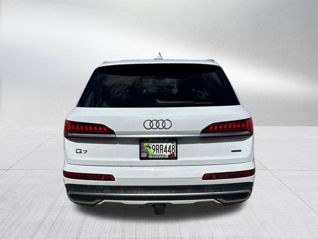 used 2023 Audi Q7 car, priced at $55,350