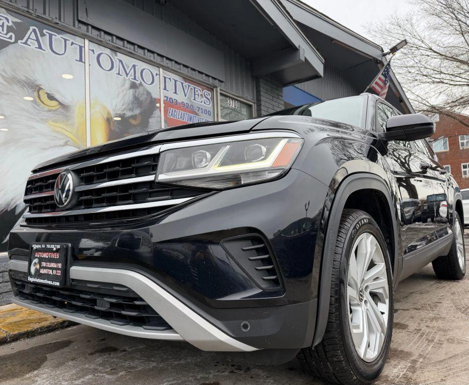 used 2021 Volkswagen Atlas car, priced at $16,900