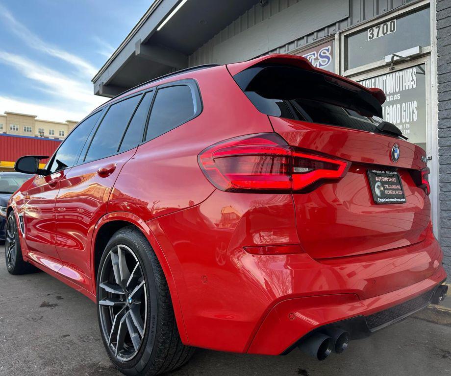 used 2021 BMW X3 M car, priced at $34,900