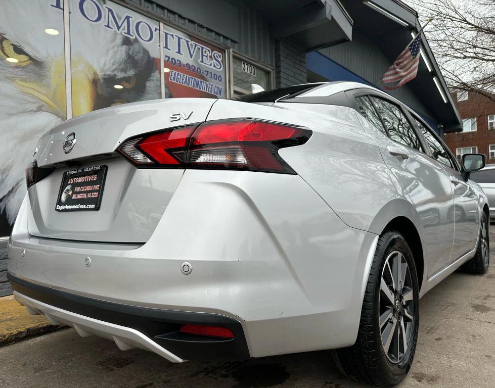 used 2021 Nissan Versa car, priced at $9,900