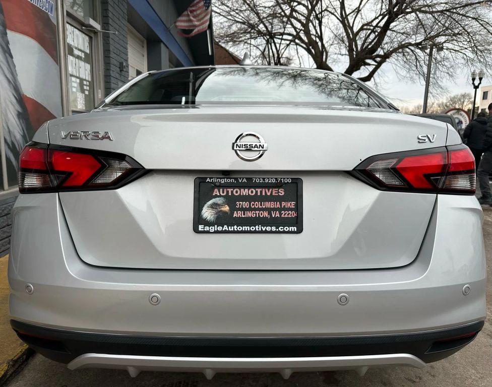 used 2021 Nissan Versa car, priced at $9,900