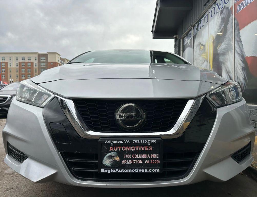 used 2021 Nissan Versa car, priced at $9,900