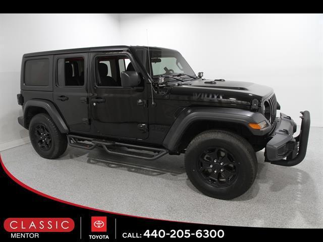 used 2021 Jeep Wrangler Unlimited car, priced at $25,990