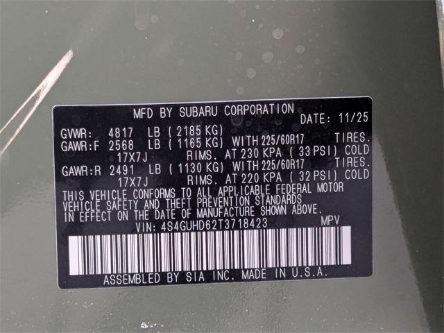 new 2026 Subaru Crosstrek car, priced at $29,474