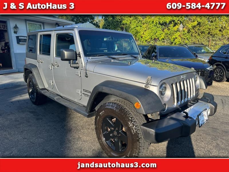 used 2017 Jeep Wrangler Unlimited car, priced at $14,695