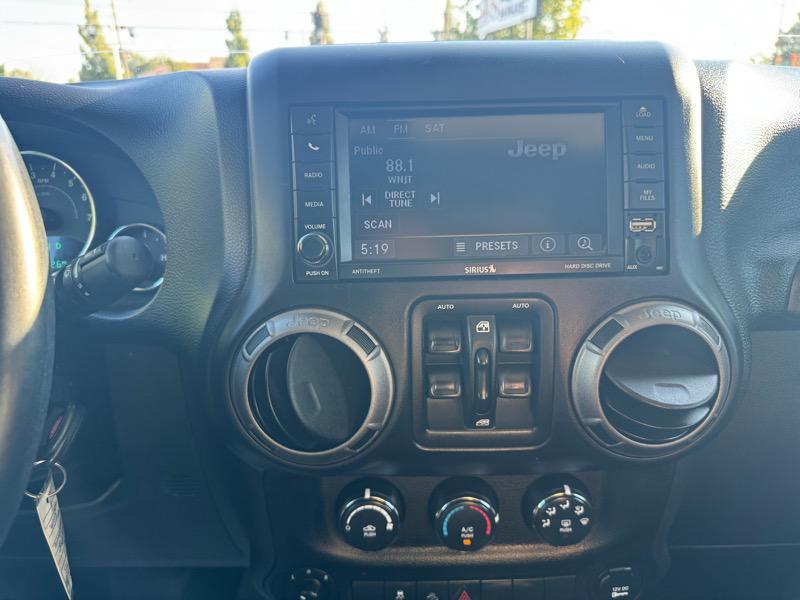 used 2017 Jeep Wrangler Unlimited car, priced at $14,695