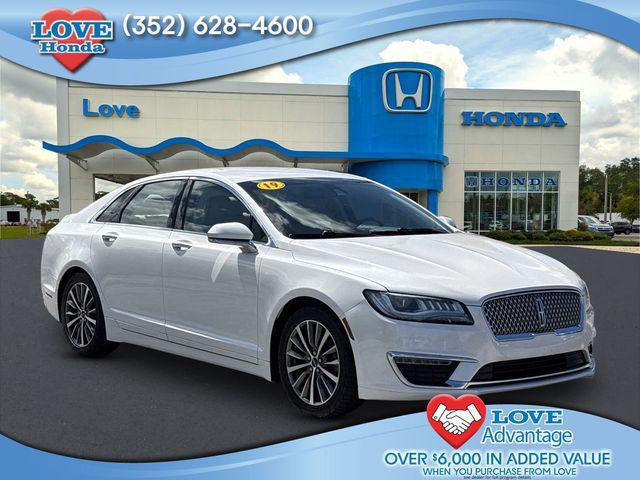 used 2019 Lincoln MKZ car, priced at $17,880