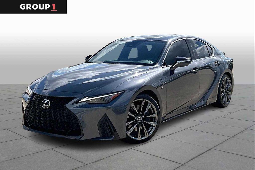 used 2024 Lexus IS 350 car, priced at $42,700