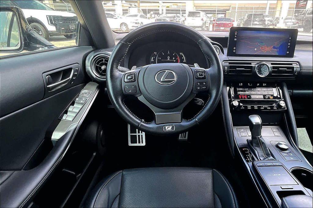 used 2024 Lexus IS 350 car, priced at $42,700