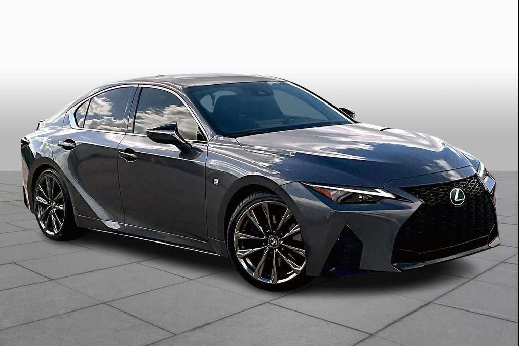 used 2024 Lexus IS 350 car, priced at $42,700