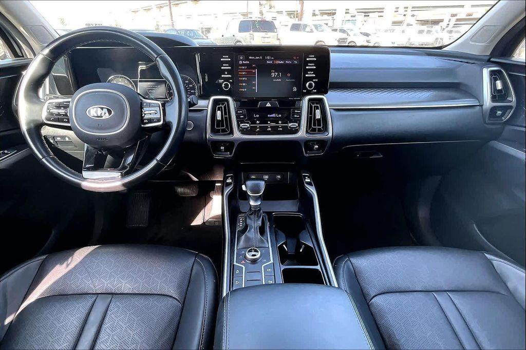 used 2021 Kia Sorento car, priced at $14,600