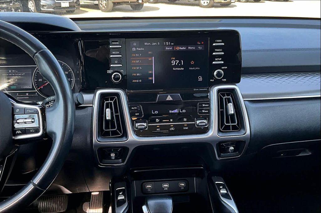 used 2021 Kia Sorento car, priced at $14,600