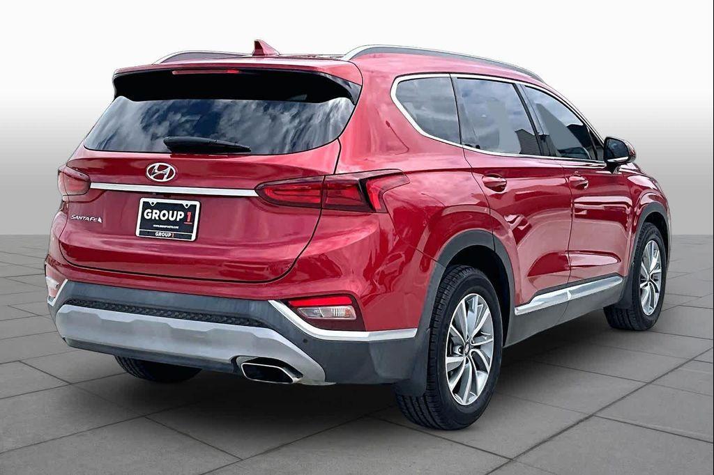 used 2020 Hyundai Santa Fe car, priced at $19,125