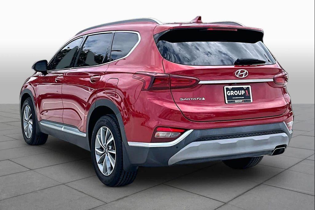 used 2020 Hyundai Santa Fe car, priced at $19,125