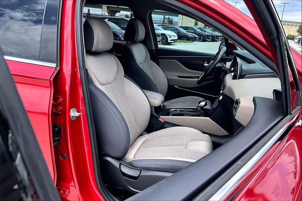 used 2020 Hyundai Santa Fe car, priced at $19,125