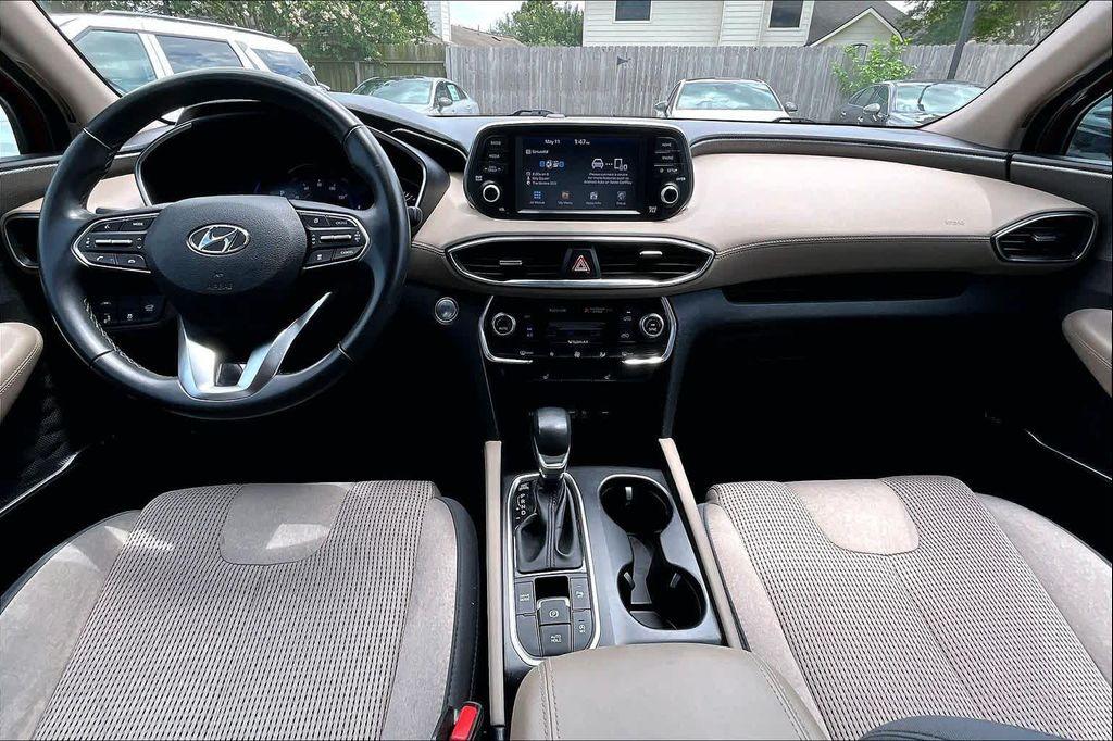 used 2020 Hyundai Santa Fe car, priced at $19,125