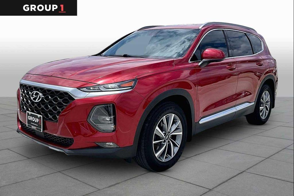 used 2020 Hyundai Santa Fe car, priced at $19,125