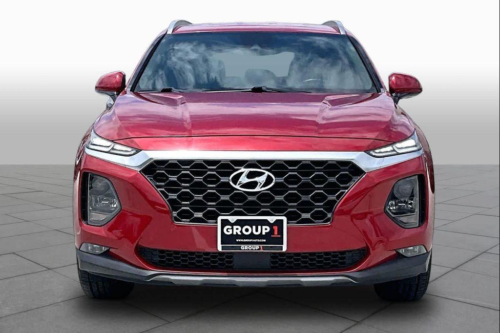 used 2020 Hyundai Santa Fe car, priced at $19,125
