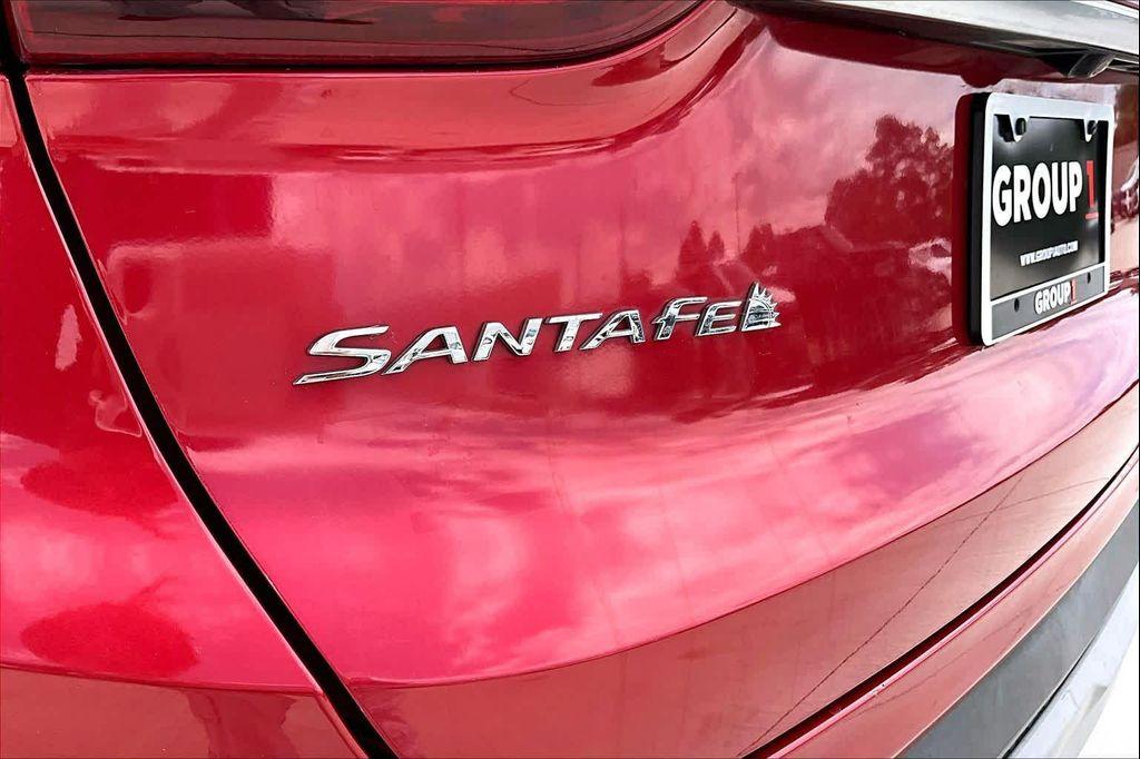 used 2020 Hyundai Santa Fe car, priced at $19,125